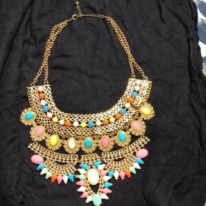 Colorful Statement Necklace